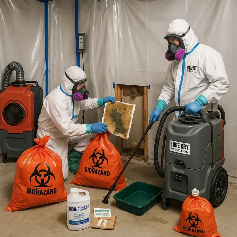 Contaminated Water Handling Protocols process in Chippewa County, MI